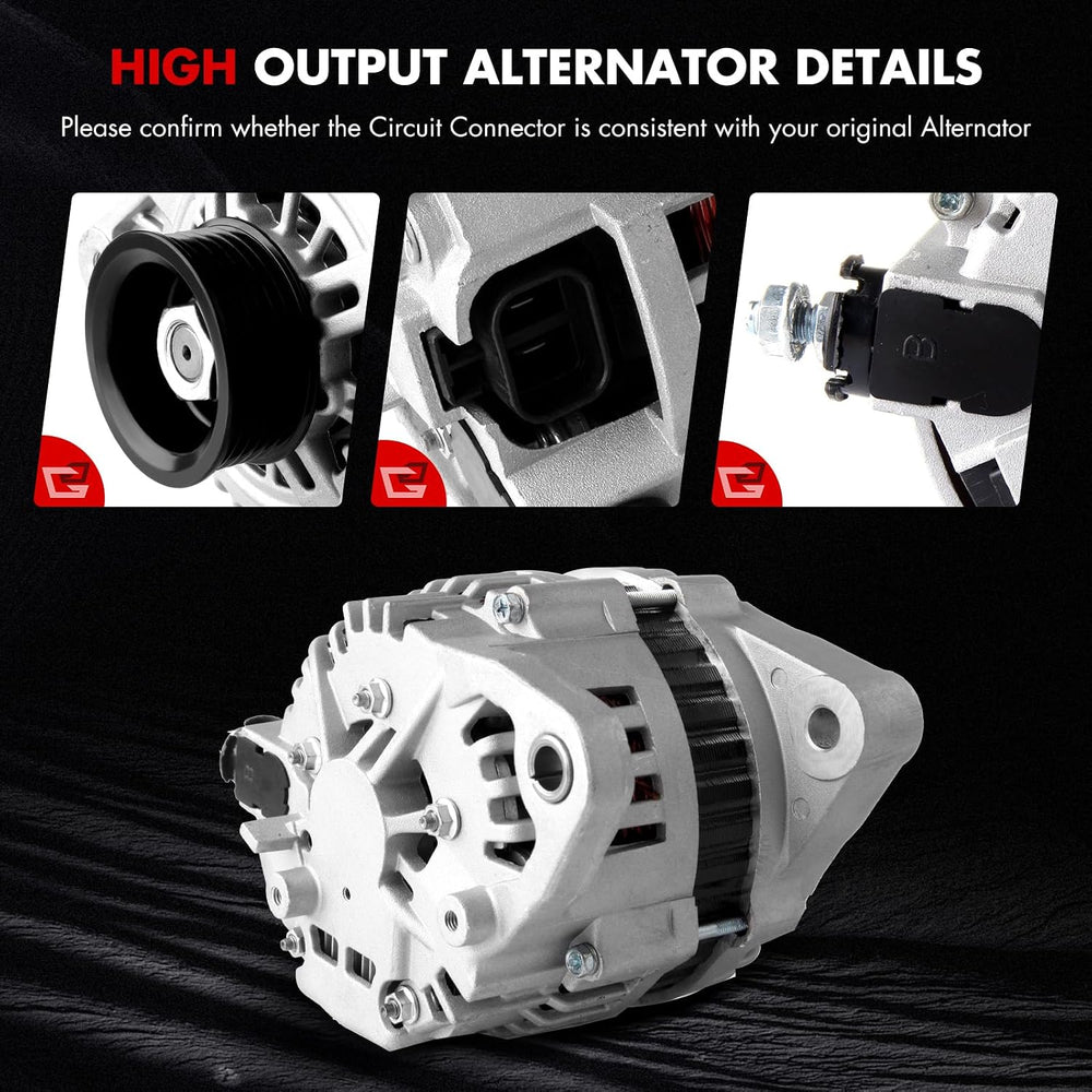 Alternator Compatible for Nissan for Altima L4 2.4L1998-2001