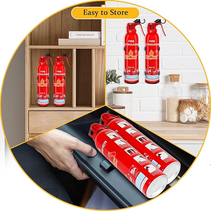 Fire Extinguisher for Home, Portable A, K Class Fire Extinguishers