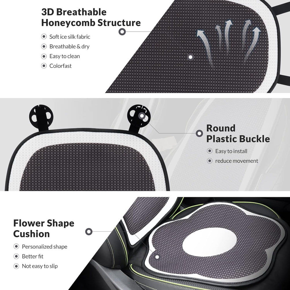 Cute Car Seat Covers for Women and Girl, Front Car Seat Cover, Machine Washab...