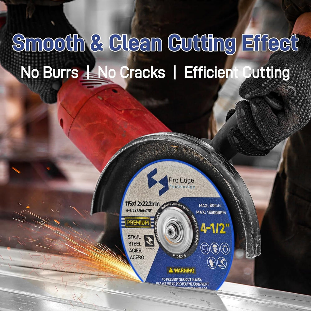 100 Pcs Premium Cut Off Wheels 4-1/2" for Angle Grinder