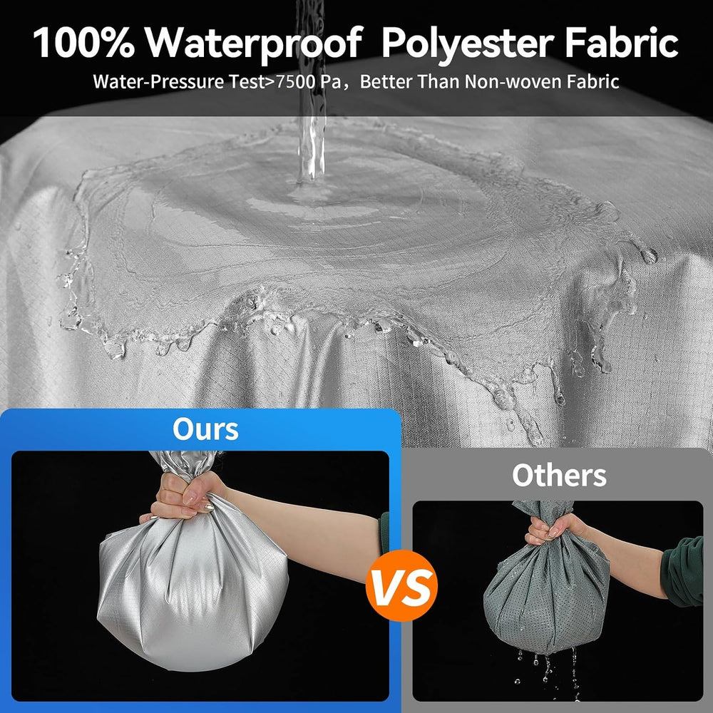 Oxford Fabric Pop Up Folding Camper Cover 14'-16' Super Waterproof Te...