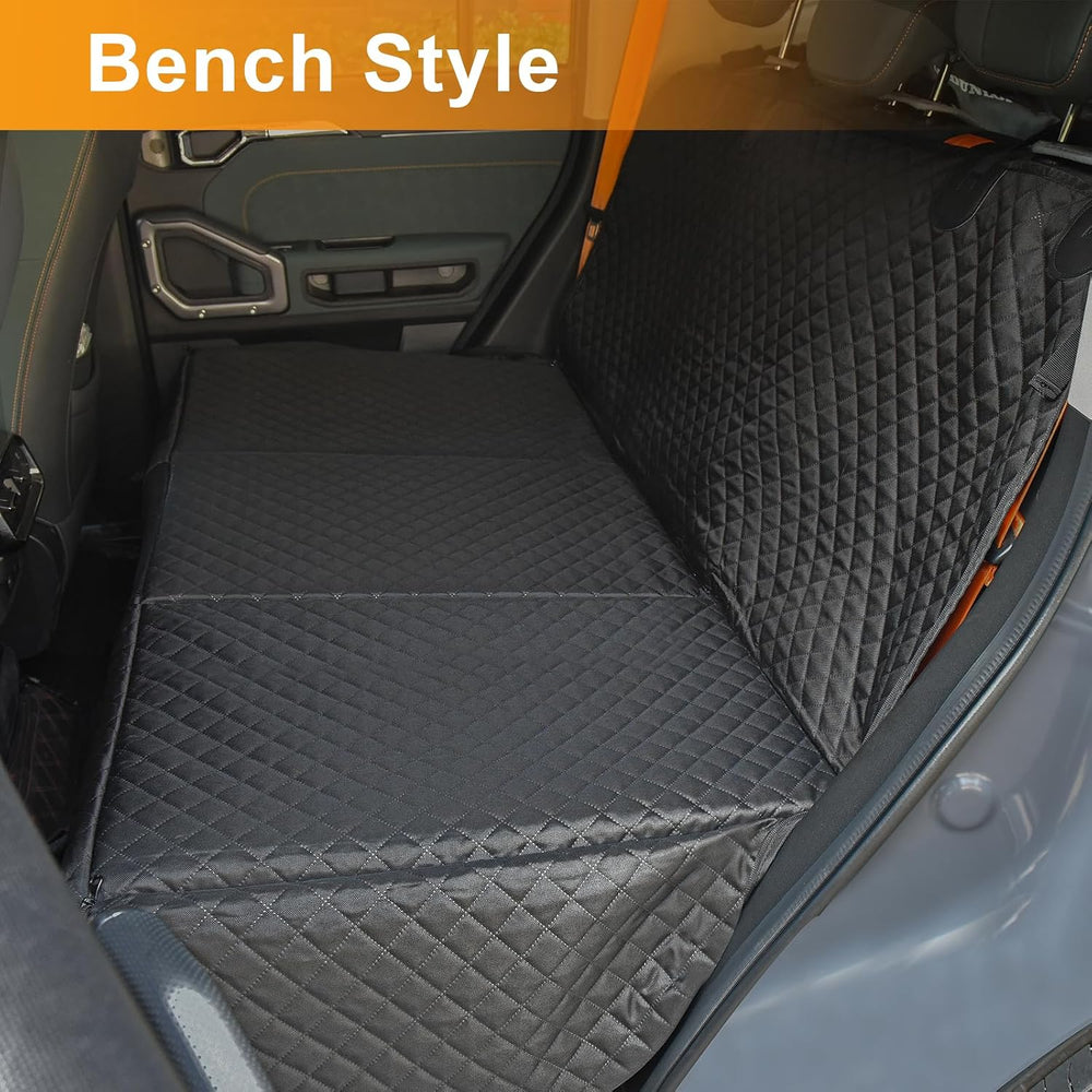 Honest Dog Car Seat Cover for Back Seat, Dog Car Seat Cover Hard Bottom 400lb...