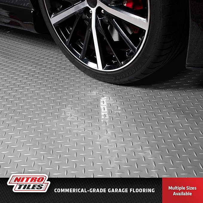 IncStores 2.5mm Thick Commercial-Grade Nitro Roll Garage Floor Mat | Flexible