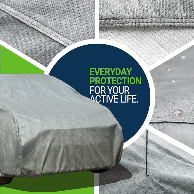 All Weather Waterproof SUV Car Cover, 7-Layer Non-Woven Cotton Car Covers