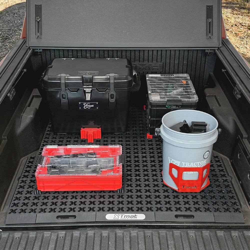 Tmat Truck Bed Organizer Storage System Slide Out Mat (Universal Fit for Shor...