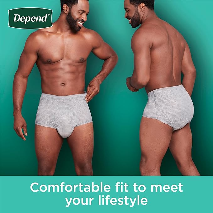 Depend Fresh Protection Adult Incontinence Underwear (68 Count)