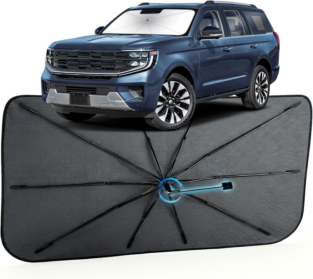 Car Windshield Sun Shade for Ford Expedition 2018-2026 โ[Reflective Coated Fa...