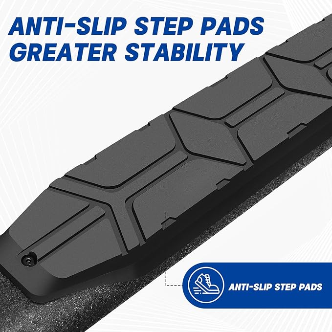 4.3 Inches Oval Tube Bar Running Boards Compatible
