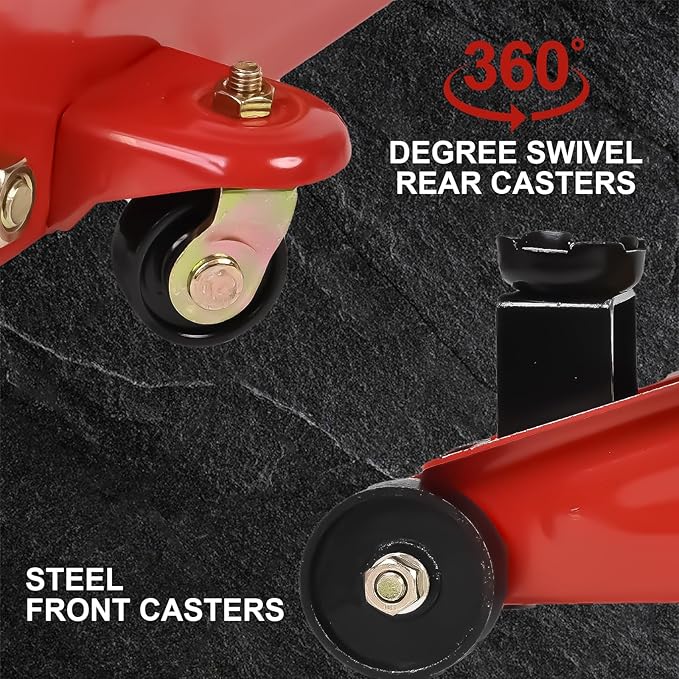 Aain AA095 2 Ton Hydraulic Floor Jack, Low Profile Hydraulic Trolley