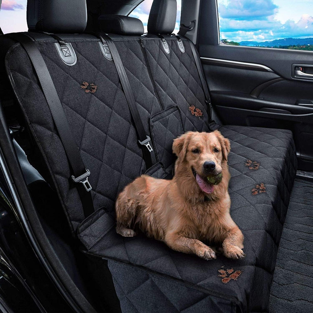 petalage Bench Dog Car Seat Cover for Back Seat Waterproof Seat Covers Durabl...