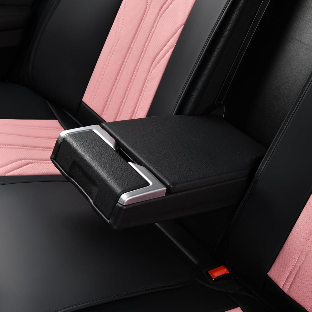 FLORICH Leather Seat Covers, Car Seat Covers Full Set, Car Seat Protectors 5 ...
