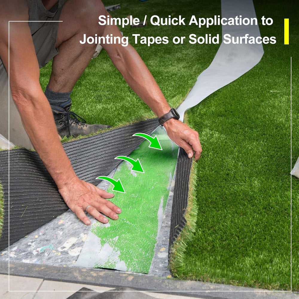 Threlaco 4 Tubes Artificial Grass Turf Glue 10 oz Seam Adhesive Synthetic