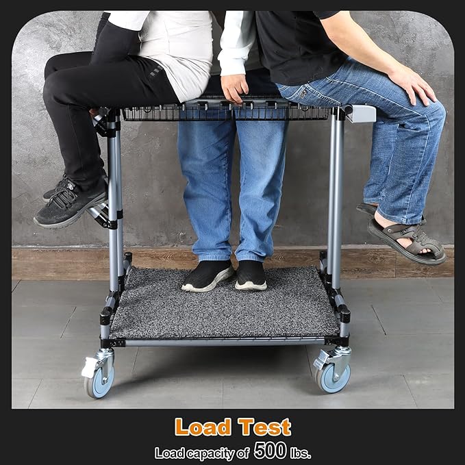 Heavy-Duty Garden Tool Organizer Cart Ideal