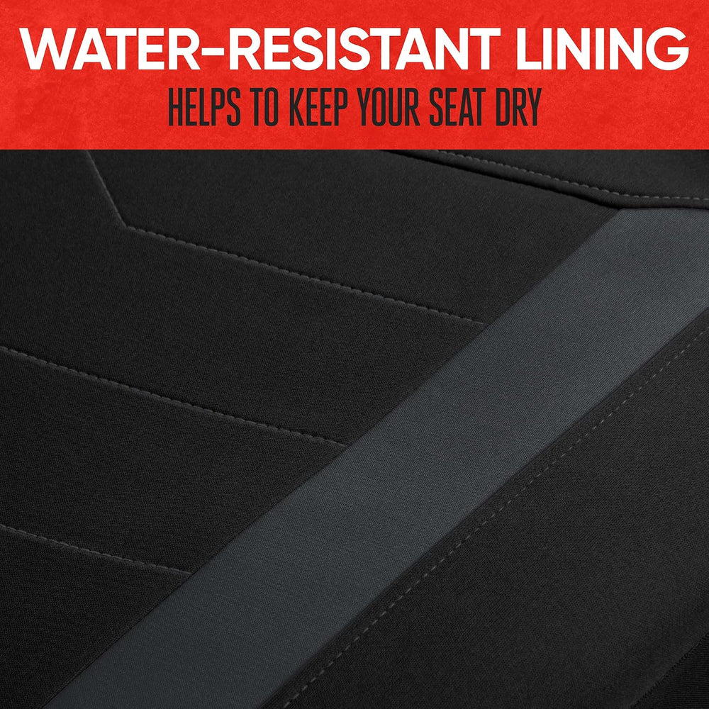 Motor Trend SpillGuard 2 Charcoal Gray Seat Covers for Cars & Seat Covers...