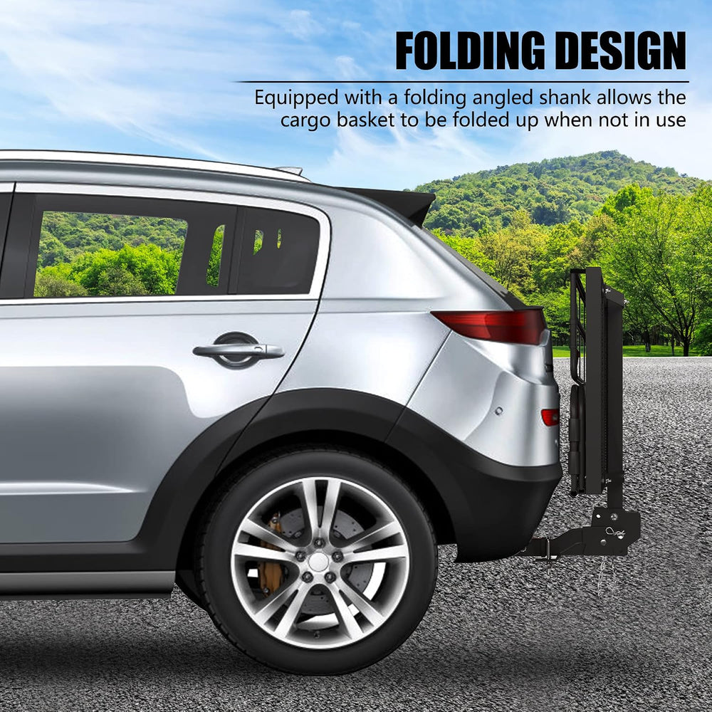 KAIRAY 500 Lbs Heavy Duty Hitch Mount Cargo Carrier 60"x24"x14.4&qu...