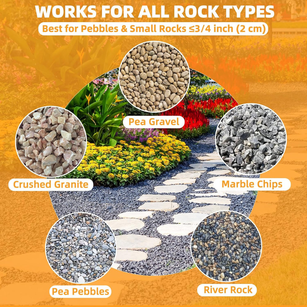 Rock Glue for Landscaping 1 Gallon, Ready-to-Use Gravel Binder for Pea Gravel...