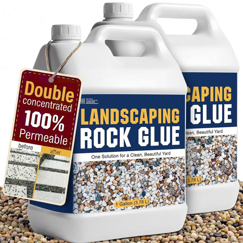 Teexpert Rock Glue for Landscaping: 255 OZ Strong Double Concentrated Gravel ...