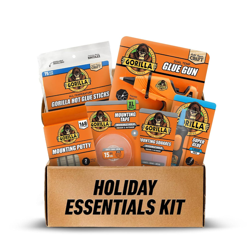 GORILLA Holiday Craft Bundle - Seasonal DIY Supplies for Christmas Decor
