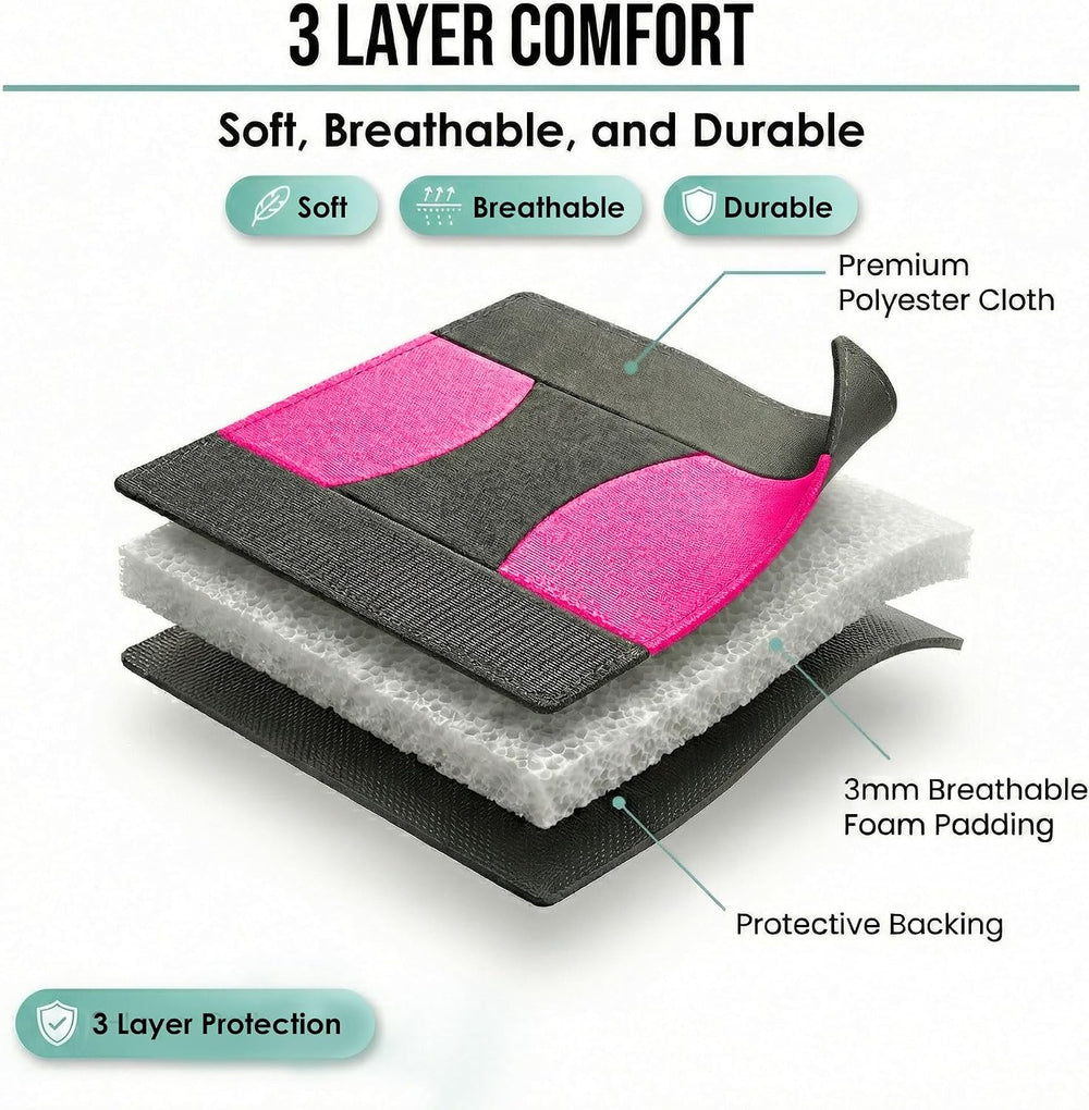 FH Group Bright Flat Cloth Full Set Automotive Seat Covers Front Set and Rear...