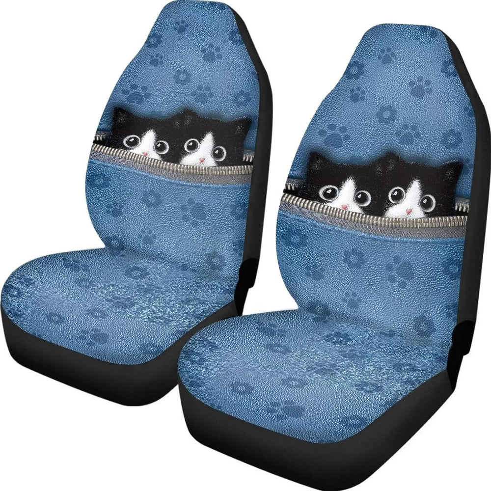 Poceacles Universal Car Seat Covers for Truck Sedan SUV 2 Packs, Automotive F...