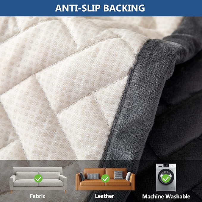 Eismodra Couch Cover, Sectional Couch Covers, Sofa Covers