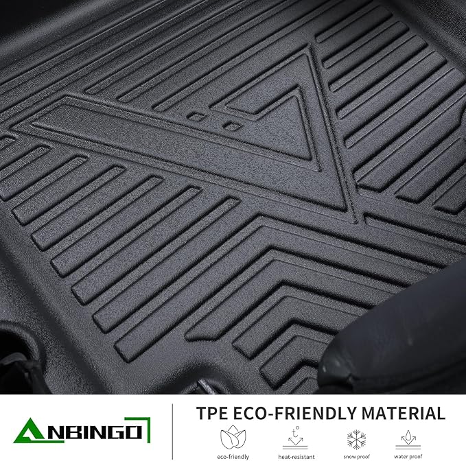 ANBINGO® Floor Mats for 2024 2025 CX-90 & CX90 PHEV 6&7 Seater 2nd Ro...