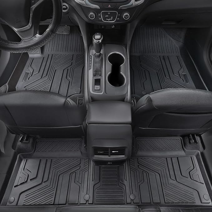 Floor Mats Set Cargo Liner and Backrest Mat