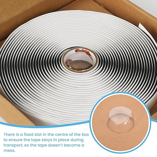Black Butyl Tape RV Tape 3/4" x 30' x 1/8" Butyl Marine Sealant...