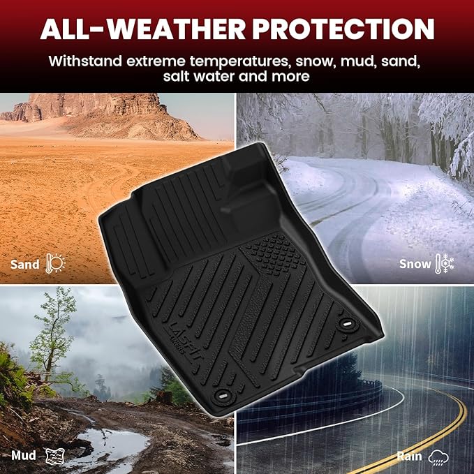 LASFIT Floor Mats & Trunk Mat for 11th Gen Honda Civic 2026 2025 2024 202...