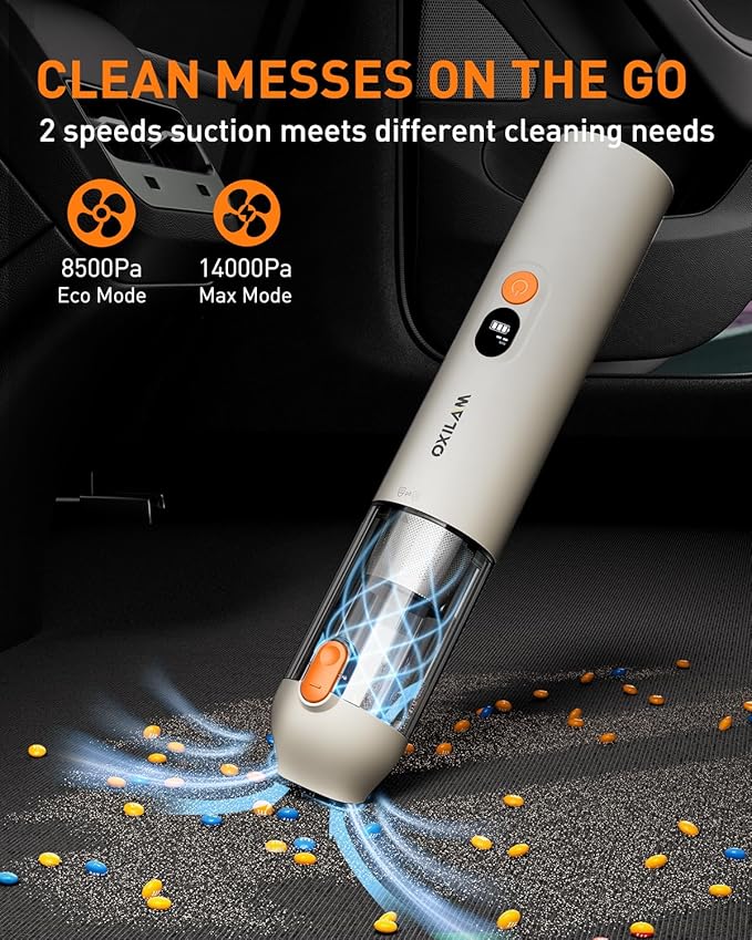 OXILAM 4 in 1 Car Vacuum