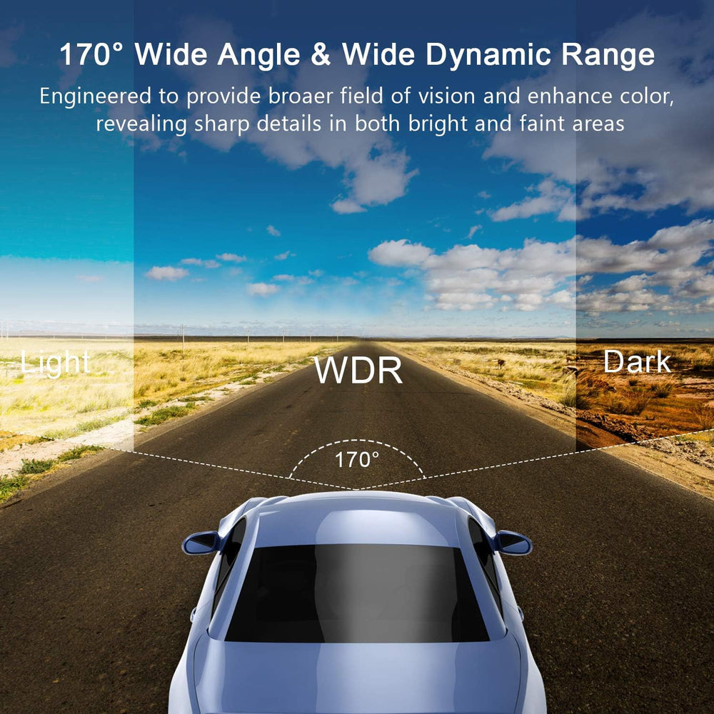 Dash Cam Front with 32G SD Card, BOOGIIO 1080P FHD Car Driving Recorder 3'...
