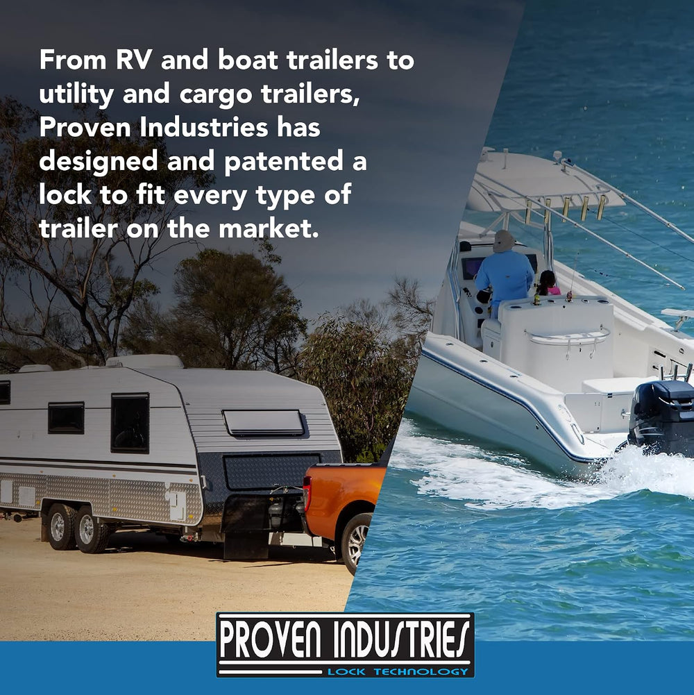 Proven Industries Model 2516-J Trailer Lock, Fits 2 5/16-Inch Jayco Couplers,...