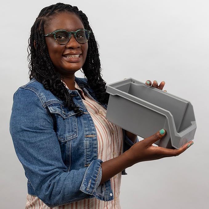 Plastic Containers for Organizing and Storage Bins for Closet, Garage or Pant...