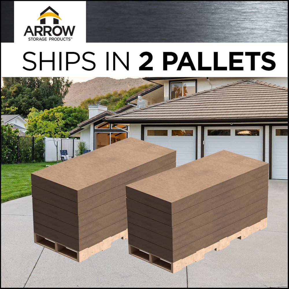 Arrow Carports Galvanized Steel Carport, RV Metal Carport Kit, 14' x 42
