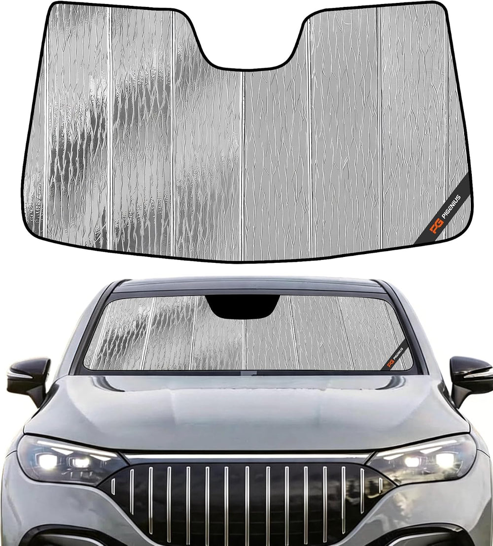 Pigenius Windshield Sun Shade for Mercedes-Benz EQE SUV 2023-2026 Front Windo...