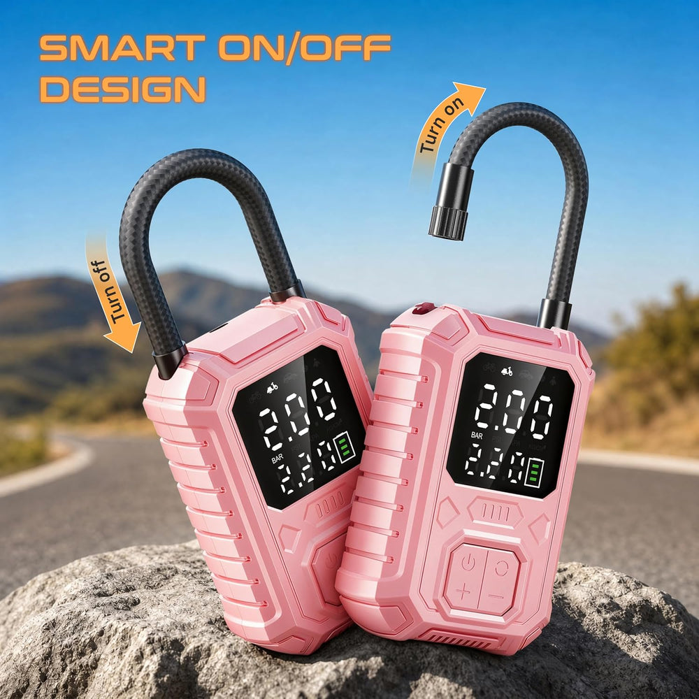 Tire Inflator Portable Air Compressor for Car, Motocycle, Bike Inflatables