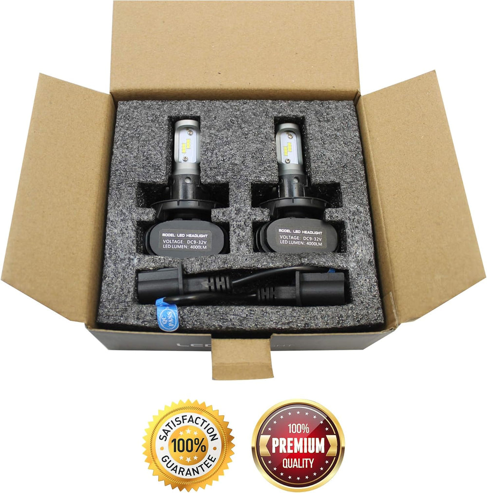 Premium LED Upgrade Kit - H13/9008 LED Headlight Kit - Compatible with Polari...