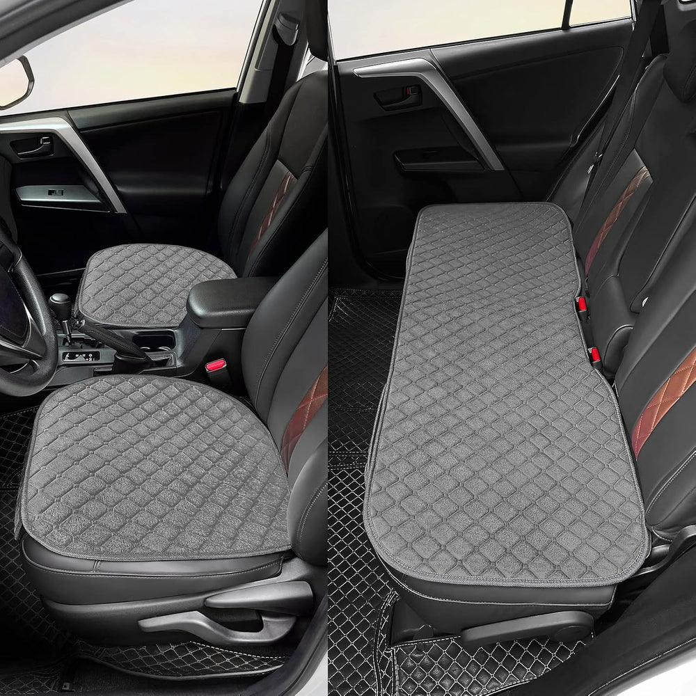 Car Seat Covers Universal Seat Covers for Car Accessories with Storage Pocket...