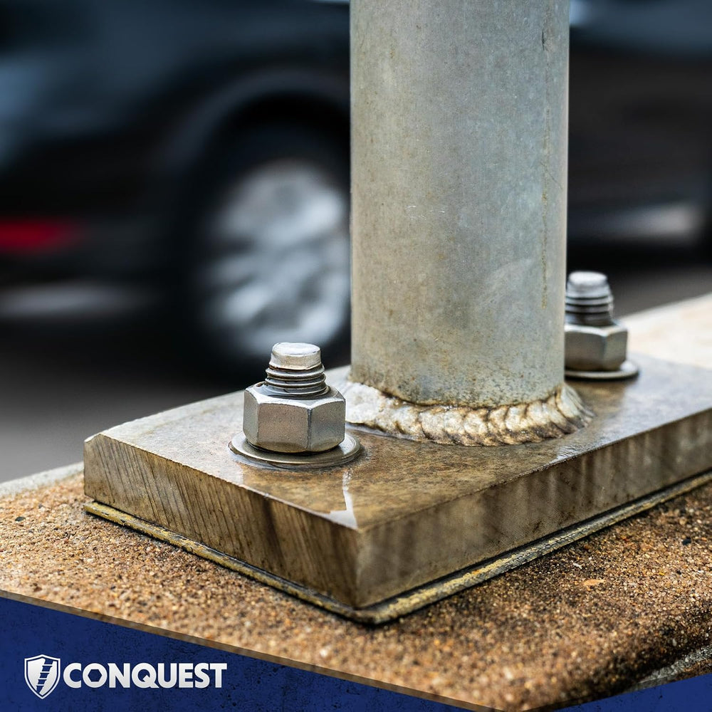 Conquest 304 Stainless Steel Wedge Anchors for Concrete 1/2” x 7”