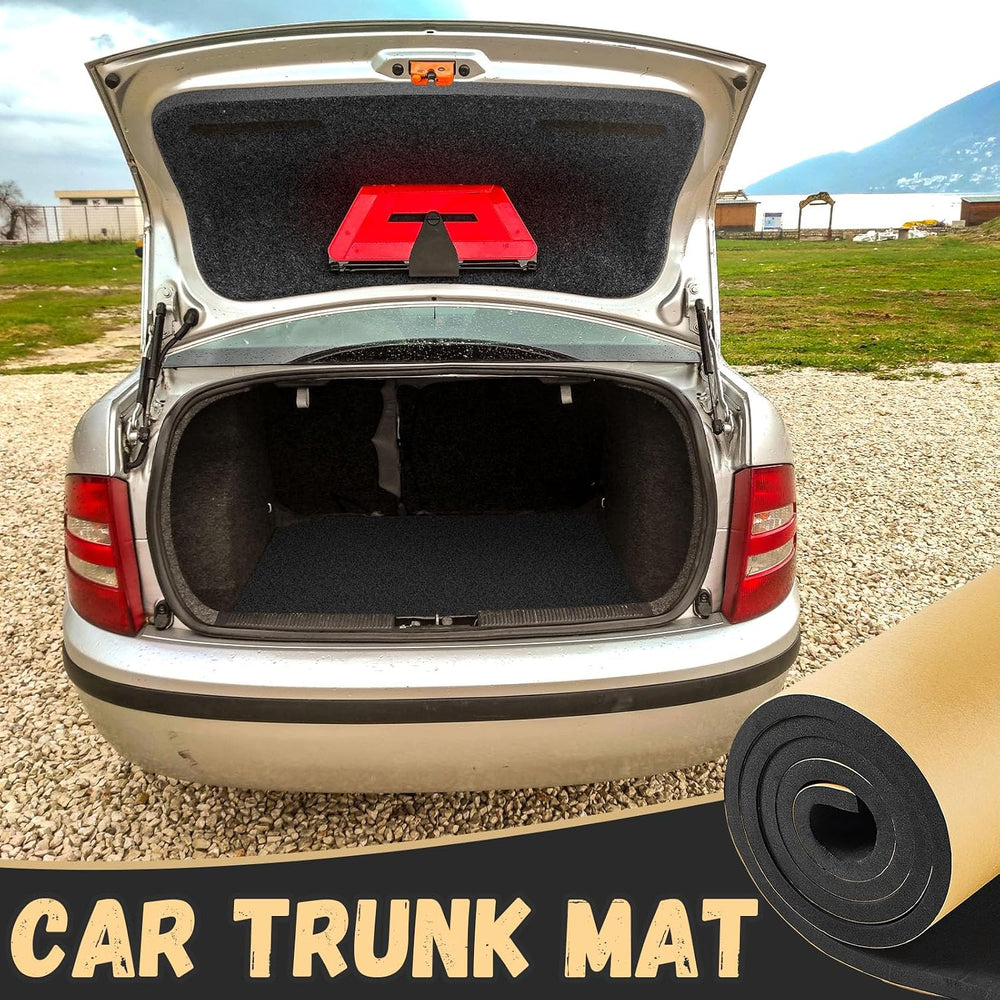 1 Pc 78 x 16 x 1/2 Inch Closed Cell Rubber Foam, Marine Foam Roll, Black