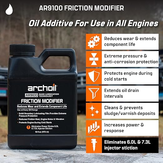 Archoil AR9100 Oil Additive for All Vehicles