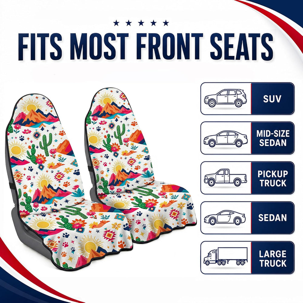 Car Seat Towel Cover 2 Pack for Front Seats, Sweat Absorbent Car Seat Protect...