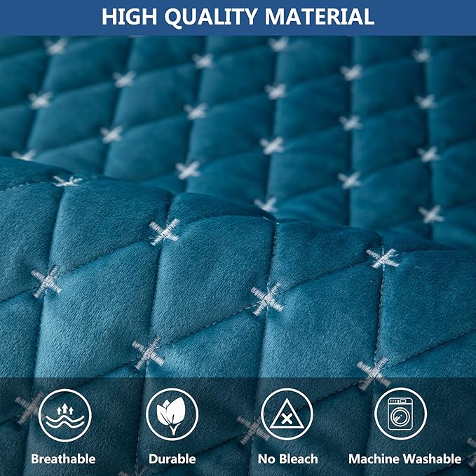 Eismodra Couch Cover, Sectional Couch Covers, Sofa Covers