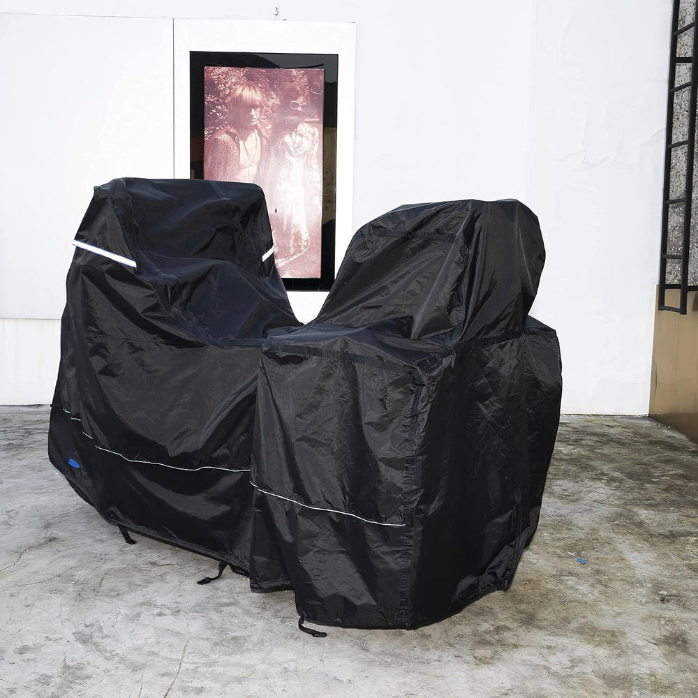 FENRIR 420D 90" INCH Motorcycle Cover Waterproof Outdoor Storage Compati...
