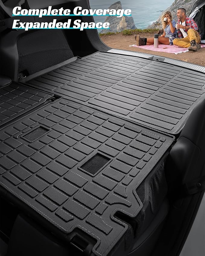 Floor Mats Full Set for Nissan Rogue 2021-2025 Accessories, All Weather Floor