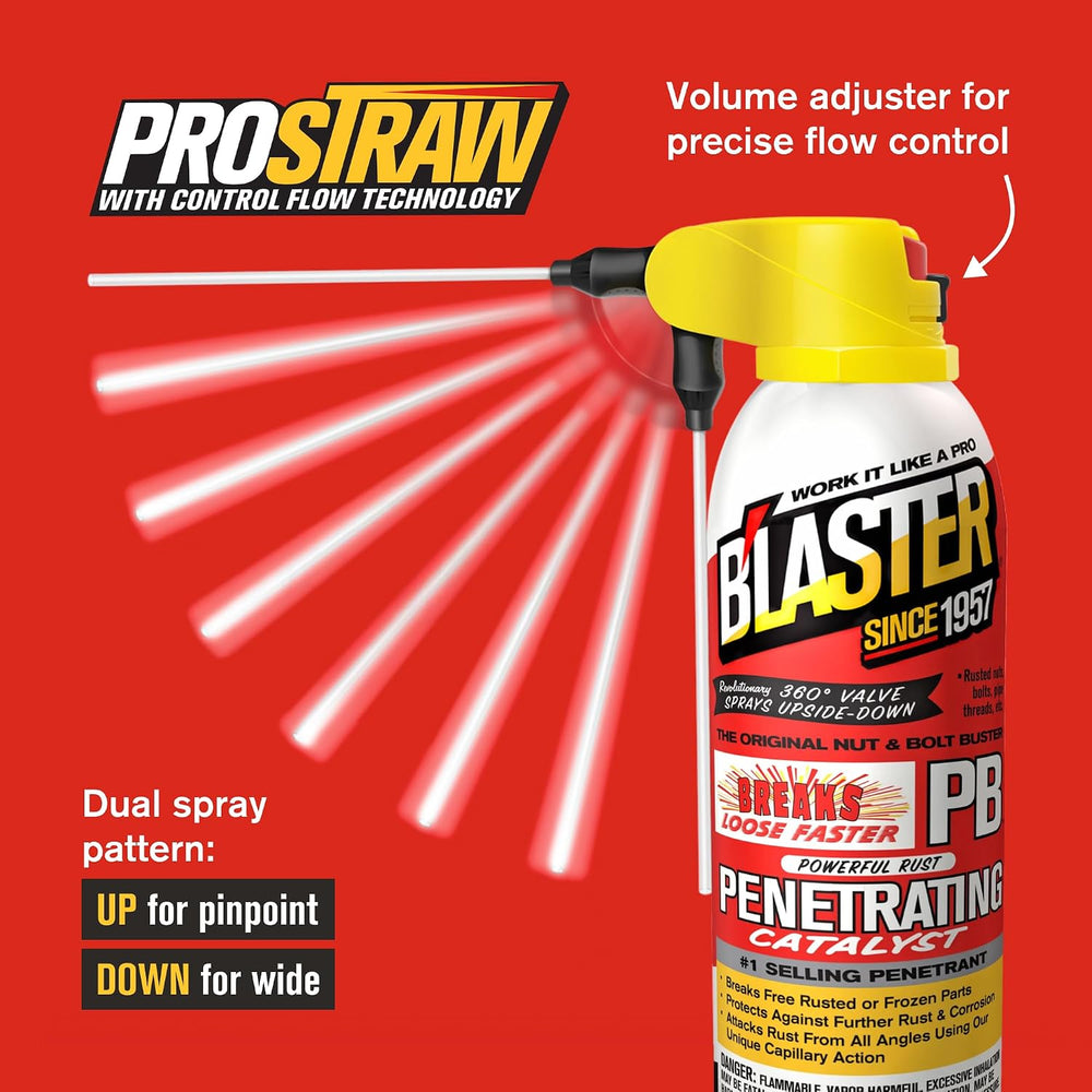 PB Blaster Penetrating Oil Spray, 11 oz Aerosol Cans (6-Pack) – Rust Remover ...