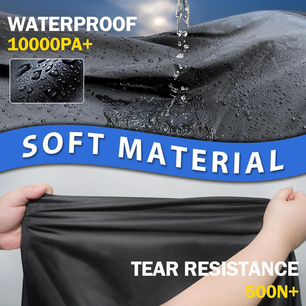 Motorcycle Cover for Harley Davidson Touring Waterproof Heavy Duty