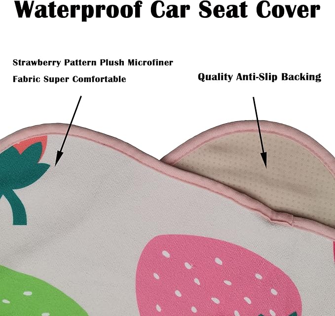 Car Seat Cover Protector Front Seats, (2Pcs)