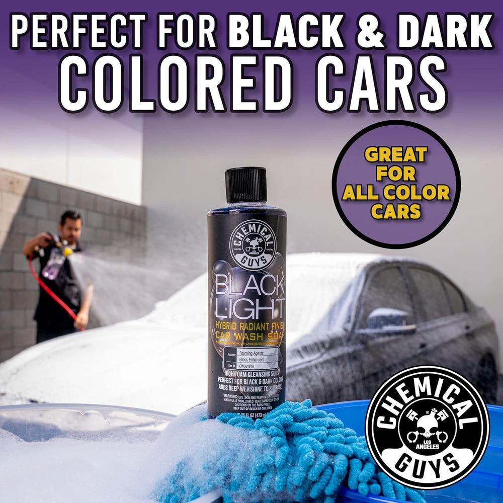 Chemical Guys CWS619 Black Light Foaming Car Wash Soap (Works with Foam Canno...