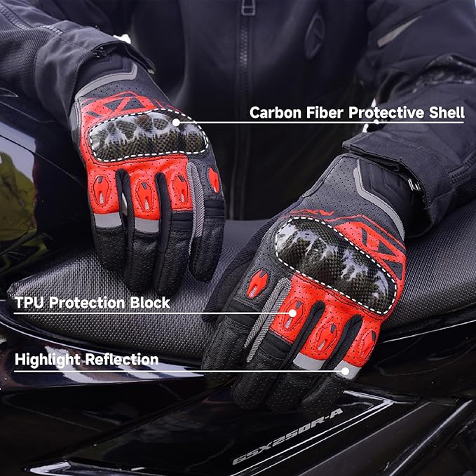 VXW Motorcycle Gloves for Men and Women